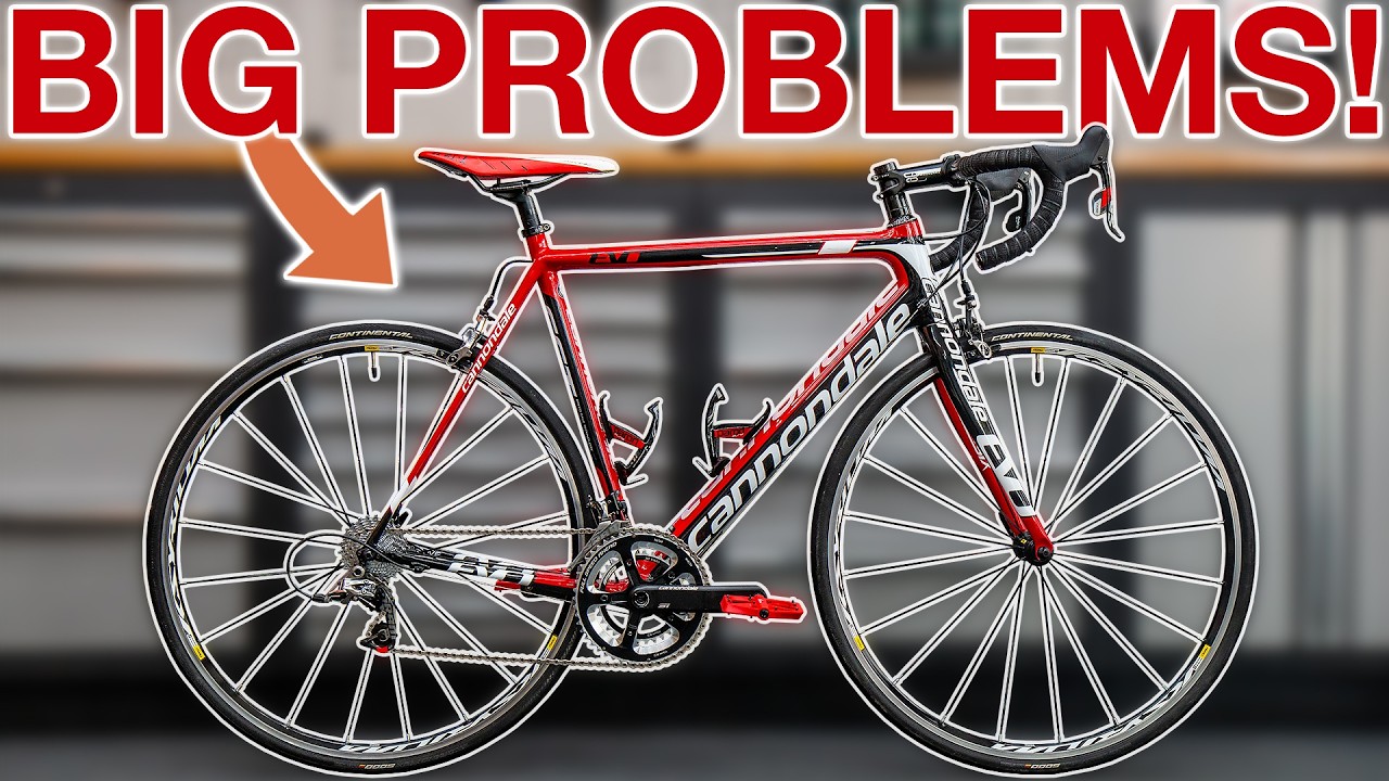 Fixing everything on this Cannondale supersix! Full service rebuild. Road Bike transformation ASMR
