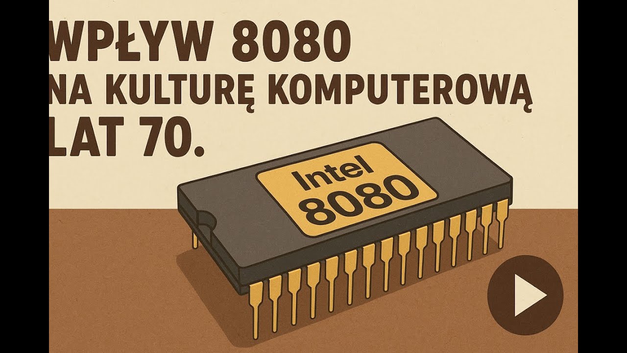 Intel 8080 &ndash; Sercem Komputerowej Rewolucji Lat 70 #komputery #procesory  #techhistory #technologia