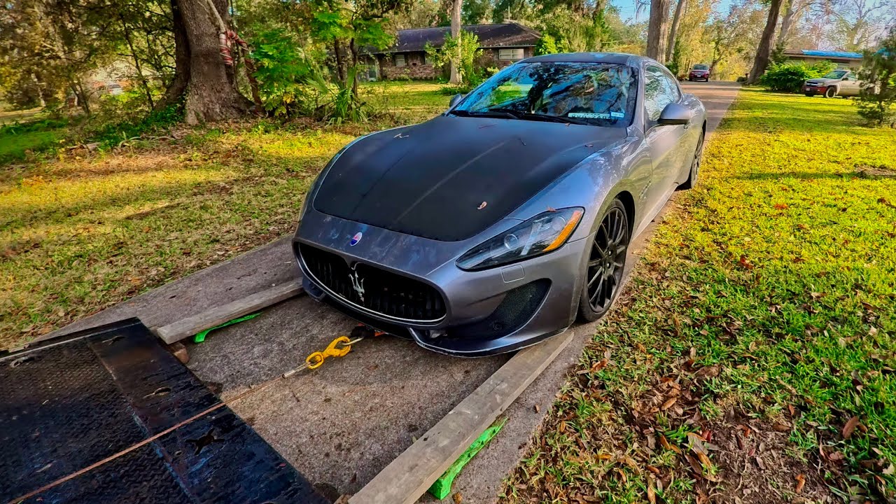 Towing a Maserati, and Breaking Into a Classic Corvette!