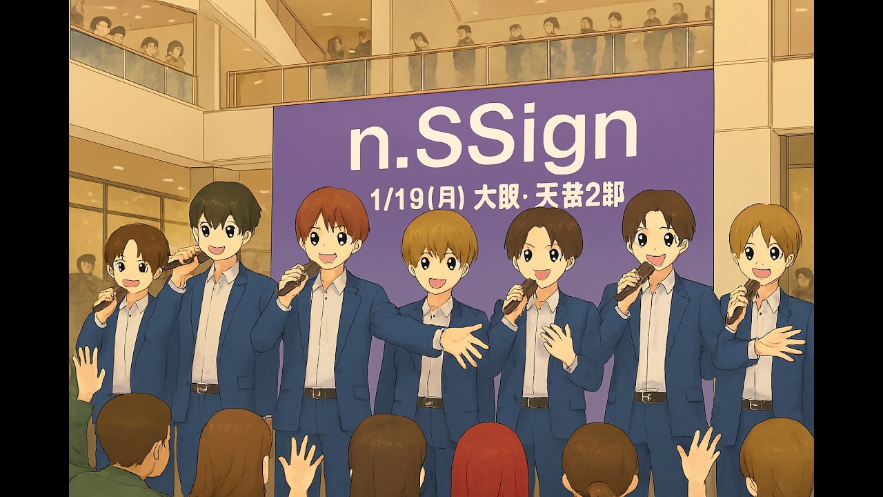 n.SSign 1/19(月)大阪・特典会2部（セブンパーク天美）