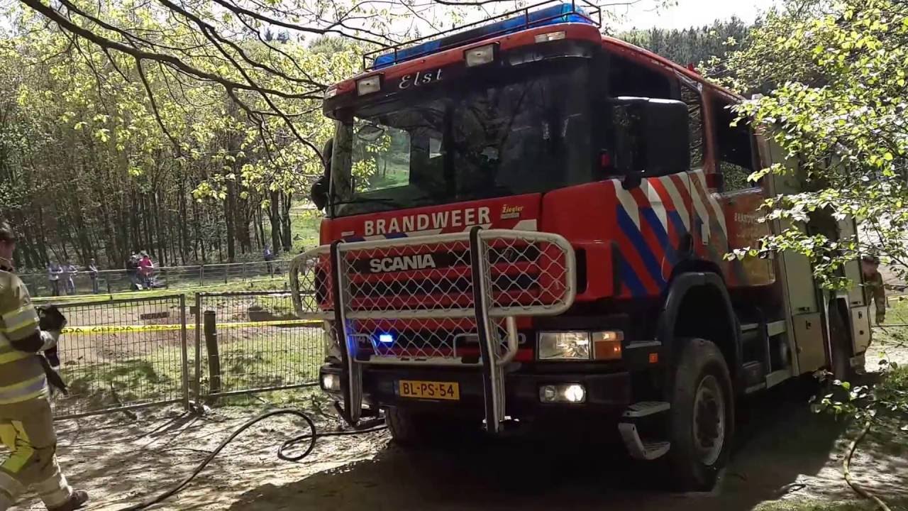 Natuurbrand code (geel) Rhenen
