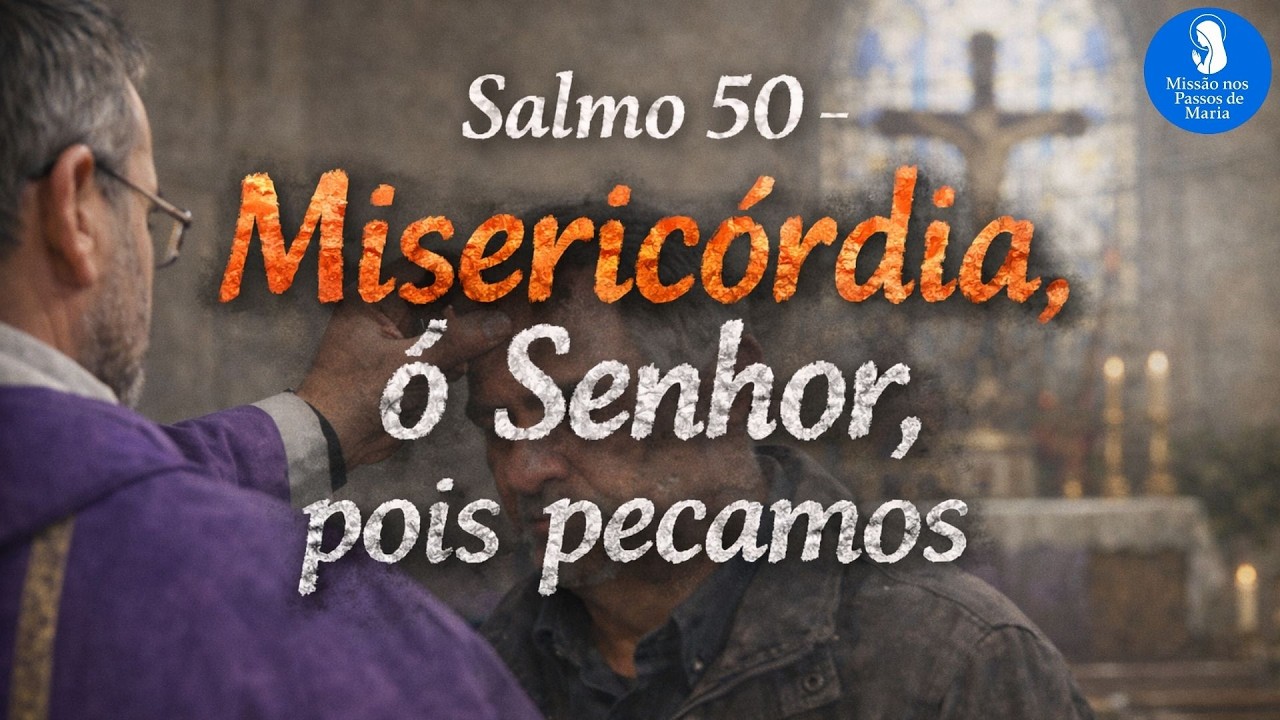 Salmo 50 - Misericórdia, ó Senhor, pois pecamos | Quarta-feira de Cinzas (18/02/26)
