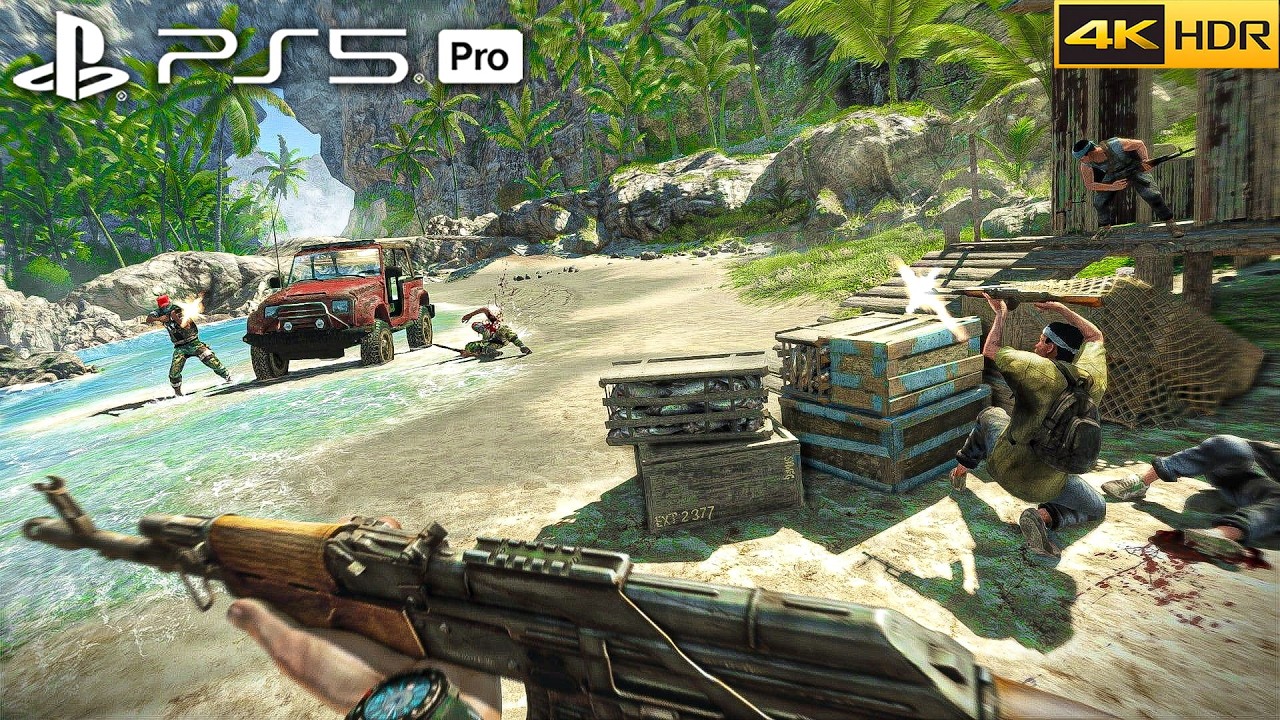 Far Cry 3 | Обновление для PS5: 60 FPS, геймплей [PS5 PRO 4K 60FPS HDR]