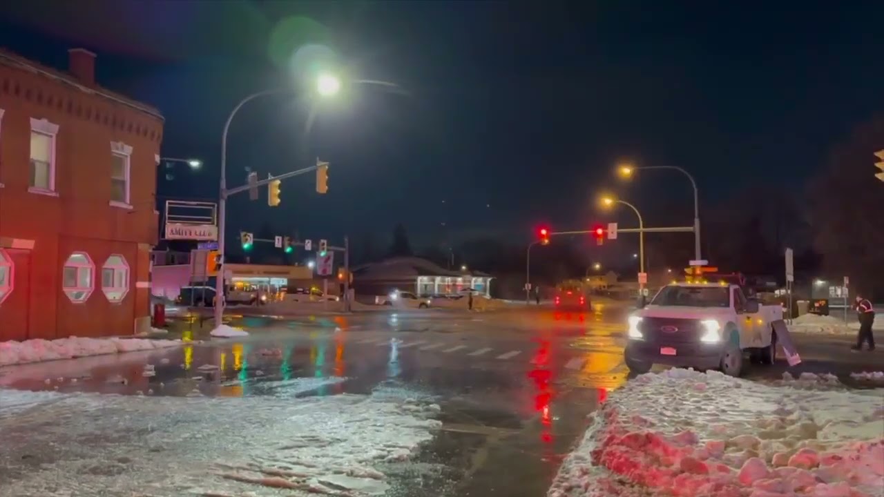 Water main break in area of Hertel Avenue and Military Road floods several nearby blocks