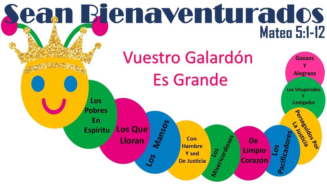 LAS BIENAVENTURANZAS- MANUALIDAD