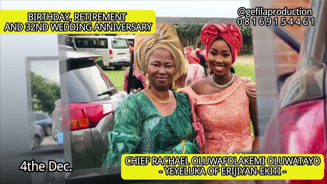CHIEF MRS RACHAEL OLUWAFOLAKEMI OLUWATAYO