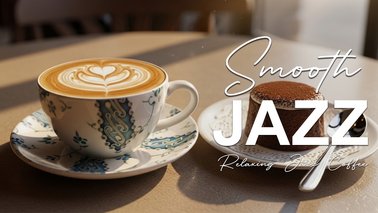 Smooth Jazz ☕Relaxng Jazz Music Bossa Nova Instrumental and Café Reading Vibes for Focus & Relax.