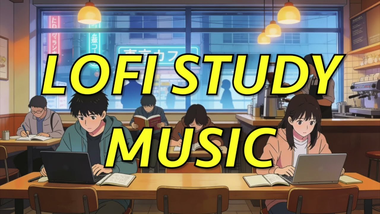 Playlist I Cozy Winter Café Lo-fi ☕ Music for Laptop Work & Focus