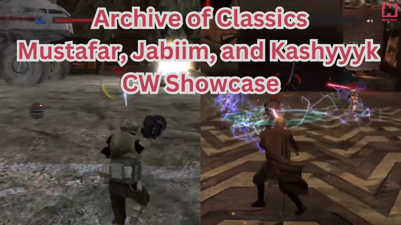 First Time Battlefront 2 Mods! Archive of Classics Mustafar, Jabiim, and Kashyyyk Clone Wars Maps