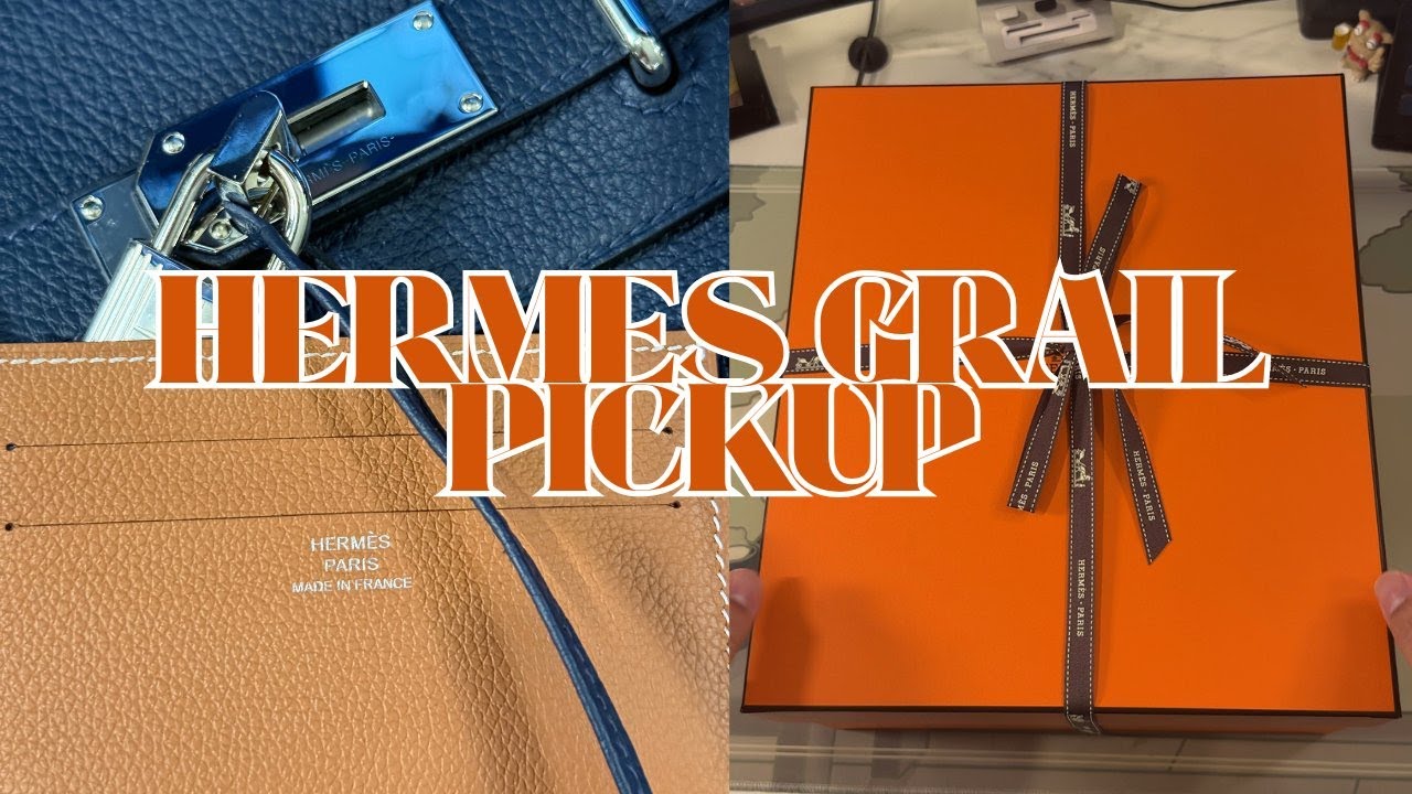 Распаковка сумки за 11 000 долларов: Hermes Hac A Dos PM и держатель для карт Citizen из твила.
