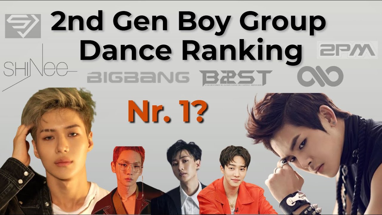 Best 2nd gen dancers (boy groups)
