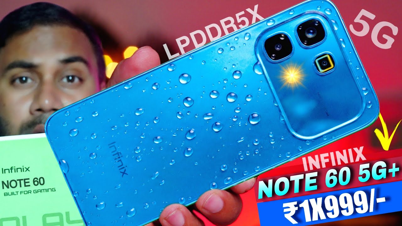 Infinix NOTE 60 5G is Here With Dimensity 7400 Ultra 🔥