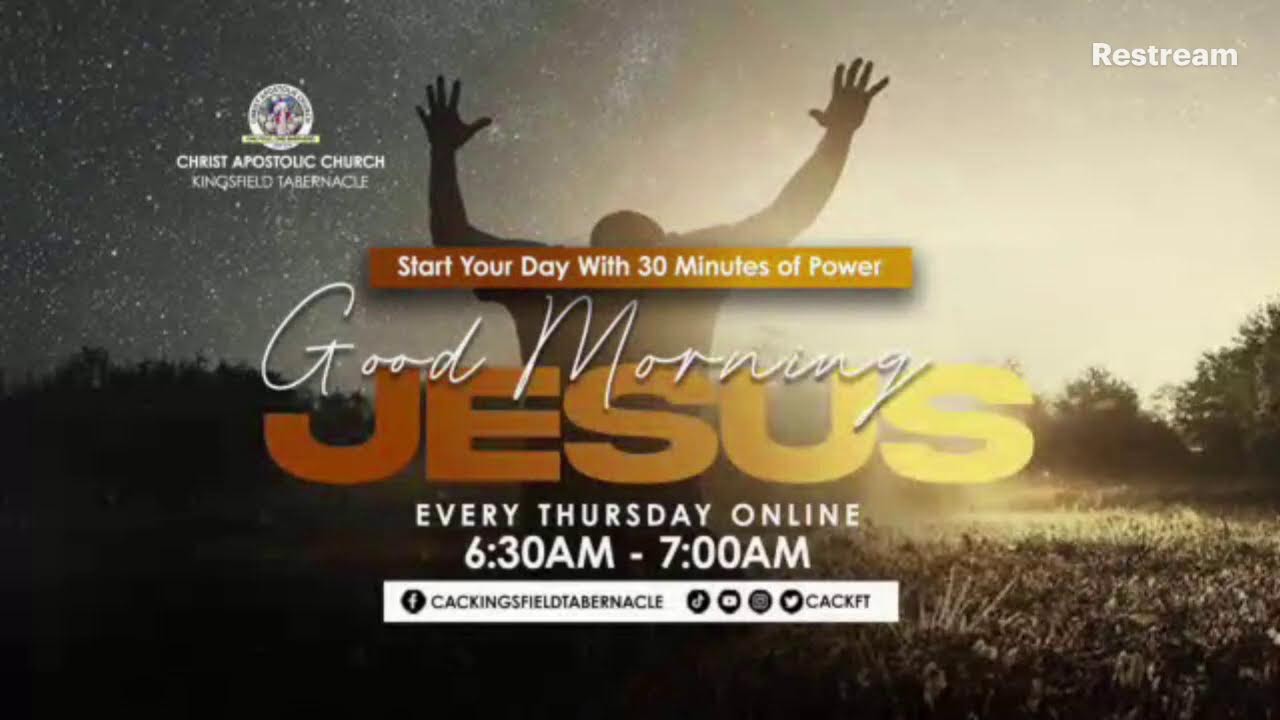 Good Morning Jesus Prayer Service