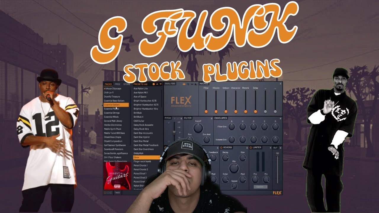 Making a G funk beat FROM SCRATCH with Stock Plugins FL studio