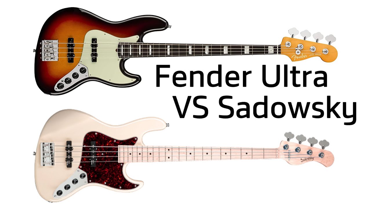 Fender ULTRA JAZZ BASS VS Sadowsky Metro 뭐가 더 좋을까?