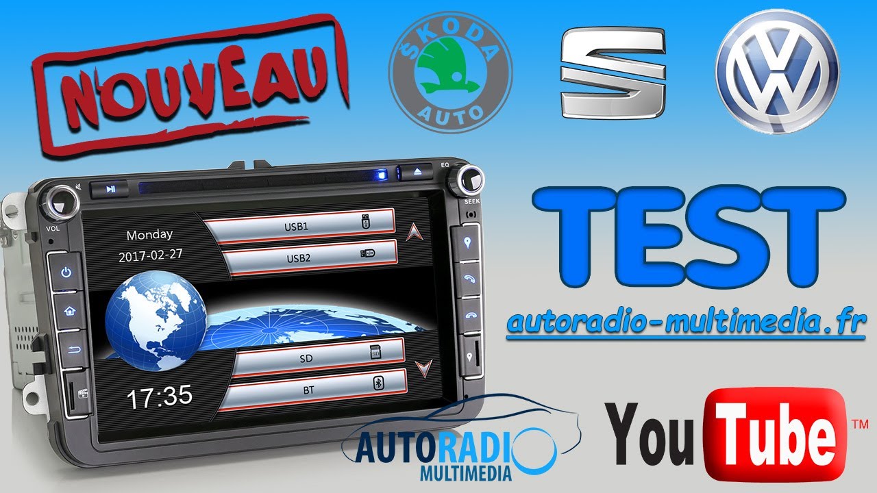 Présentation Autoradio Multimédia [VOLKSWAGEN] [SEAT] [SKODA]