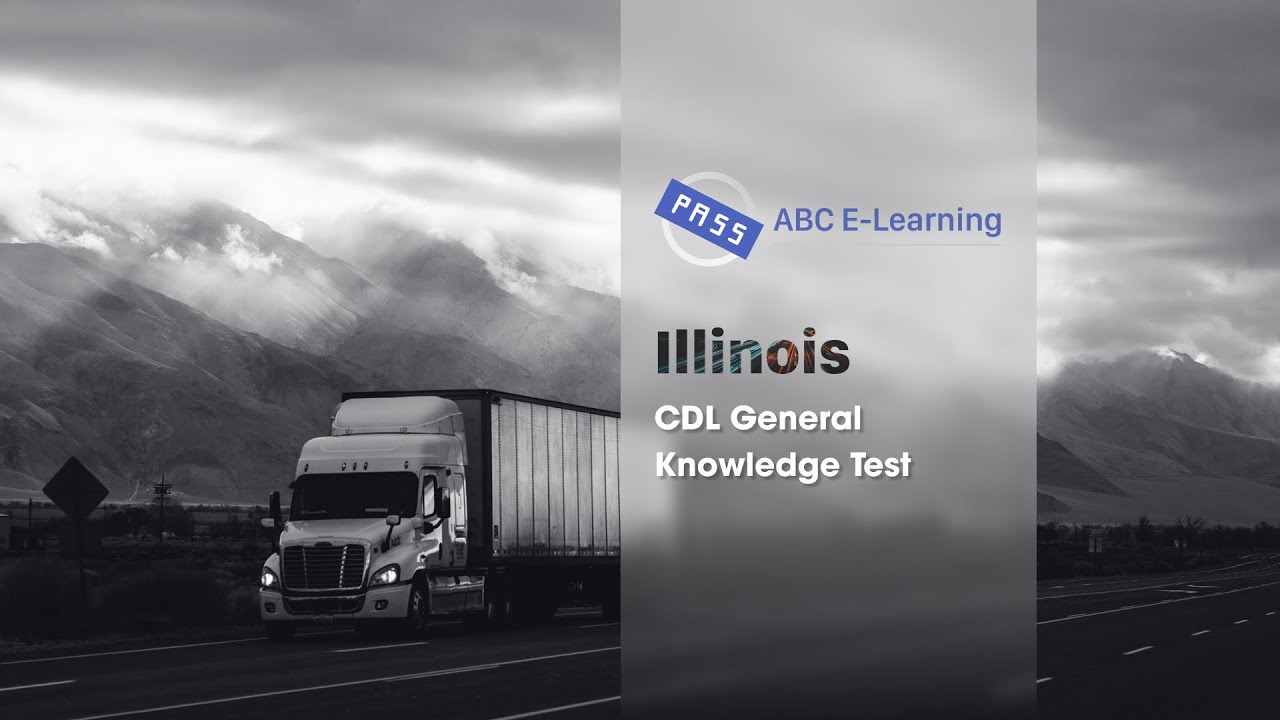 2020 Illinois CDL General Knowledge Test 8 - Q177 to 203 [Audio version]