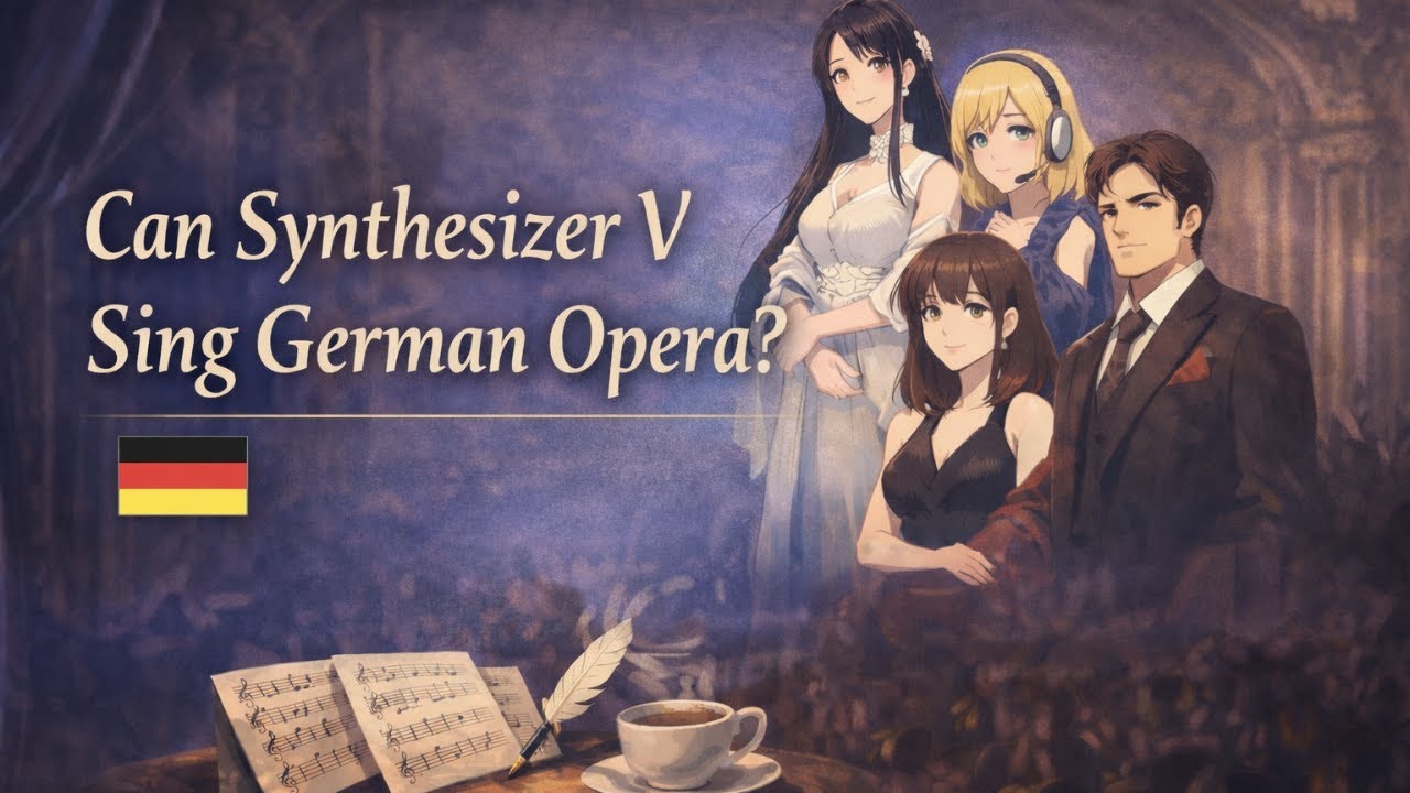 Can Synthesizer V sing German opera?