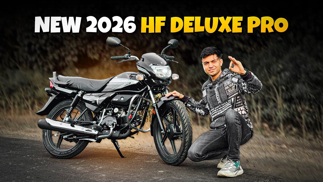Finally 2026 Hero HF Deluxe Pro 😍| Price, Mileage & Comfort |
