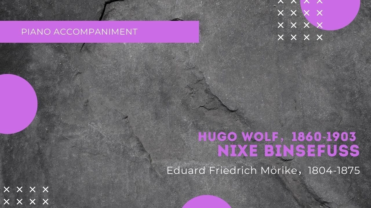 H.Wolf/Nixe Binsefuß , accompaniment