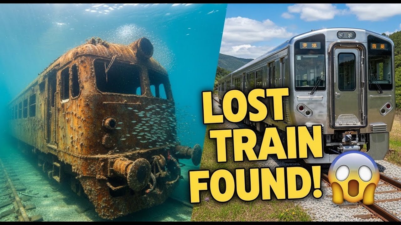 A Train Lost Under the Sea for 30 Years &ndash; Restored Like New! 😱