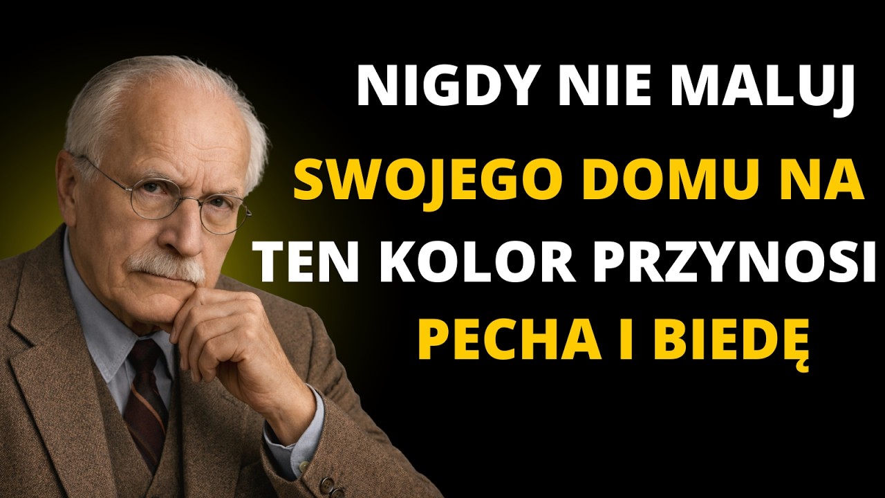 NIE WYBIERAJ LOSOWO! 7 KOLORÓW DO MALOWANIA DOMU, KTÓRE PRZYNOSZĄ PECHA I BIEDĘ | CARL JUNG