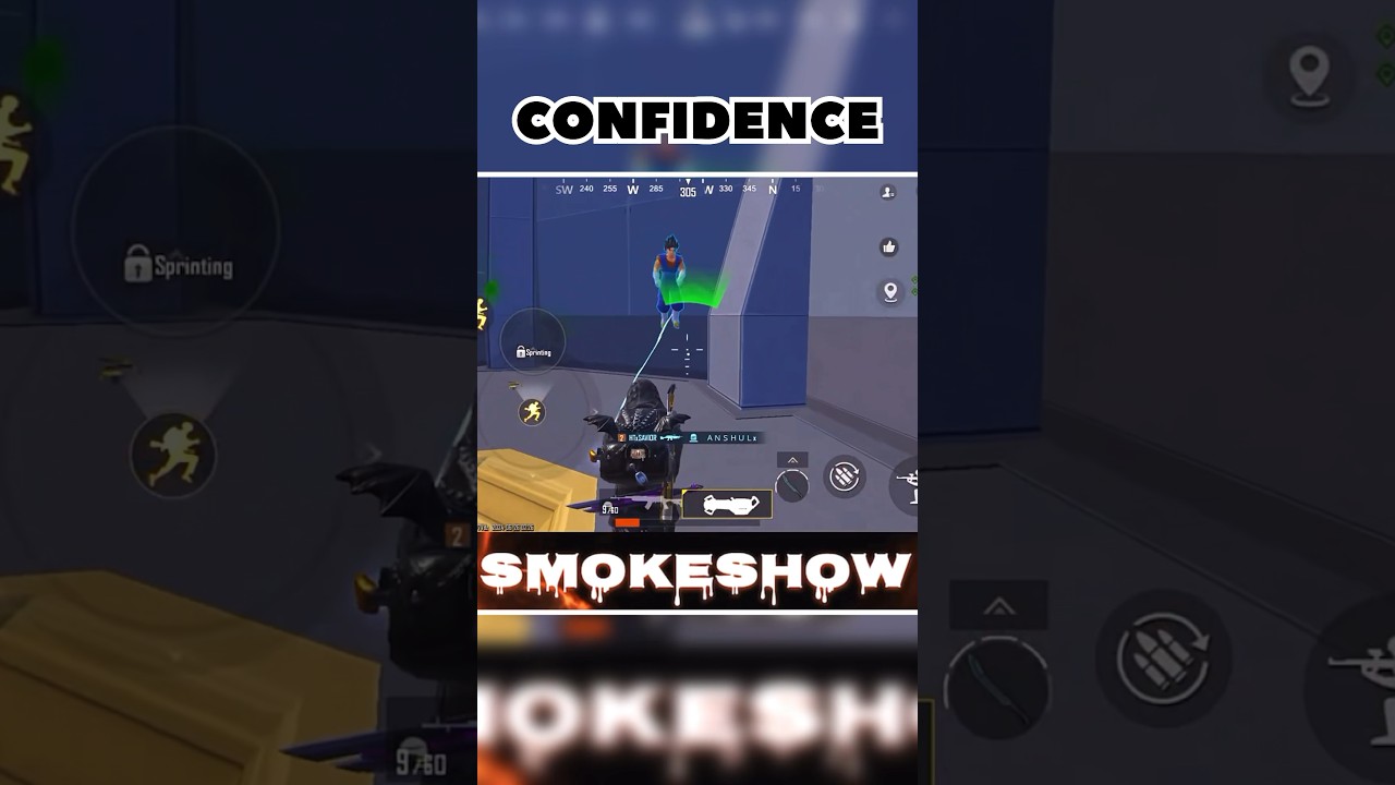 Confidence matters😎 #bgmi #bgmishorts #pubgmobile #ytshorts #shorts #viral #trending #gaming