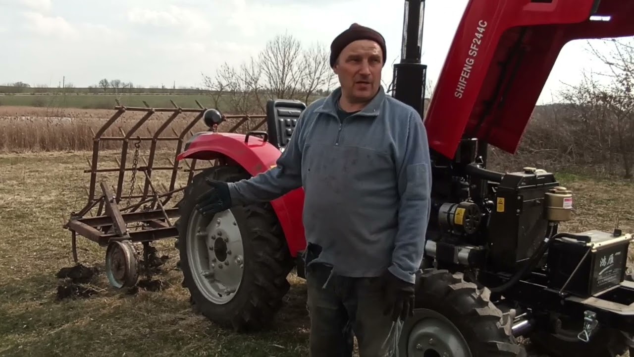 Огляд нашого мини трактора SHIFENG SF 244 C🤔😉