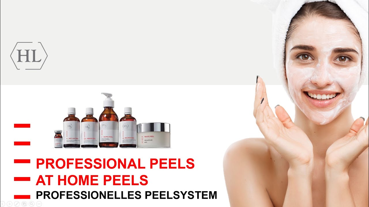 Webinar zu HL Professional Peels - Процедура пилингами фруктовыми кислотами (Russisch) 02.10.2025.