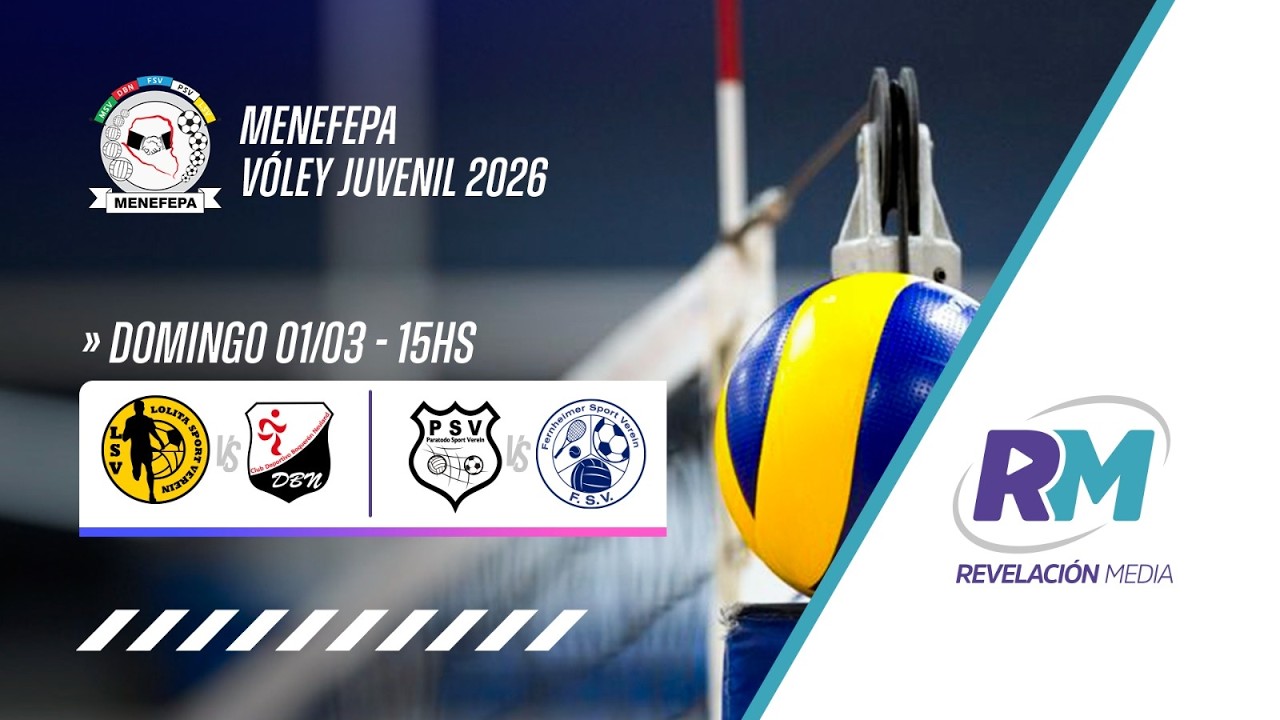 MENEFEPA de voley Juvenil - Fecha 3