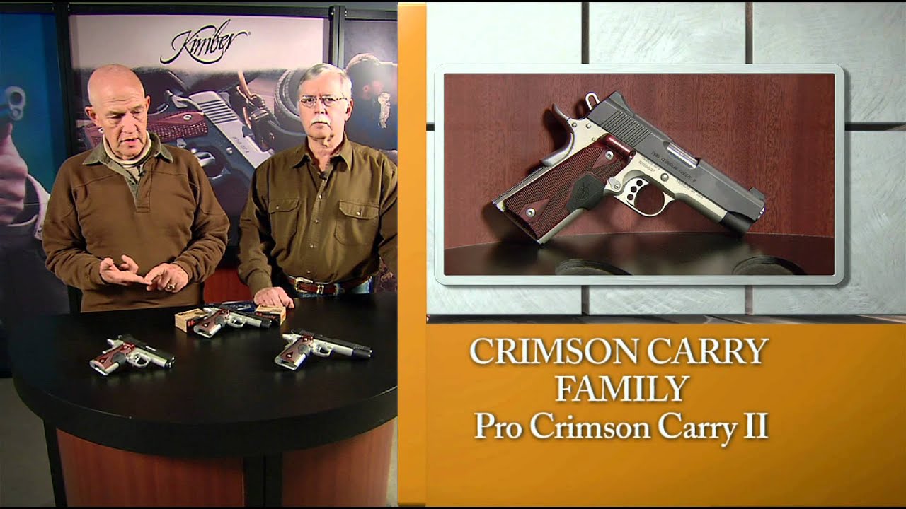 Kimber 1911 Crimson Carry Family
