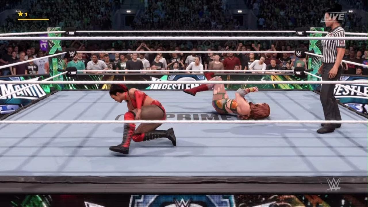 Roxanne Perez vs Jamie Hayter - WWE Womens Championship - WrestleMania 40 N1 - April 5th 2025