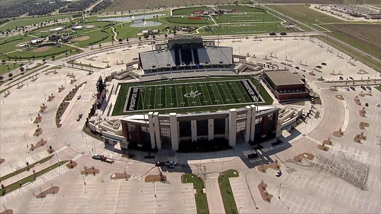 Inside look at Prosper's $48 million high school football stadium