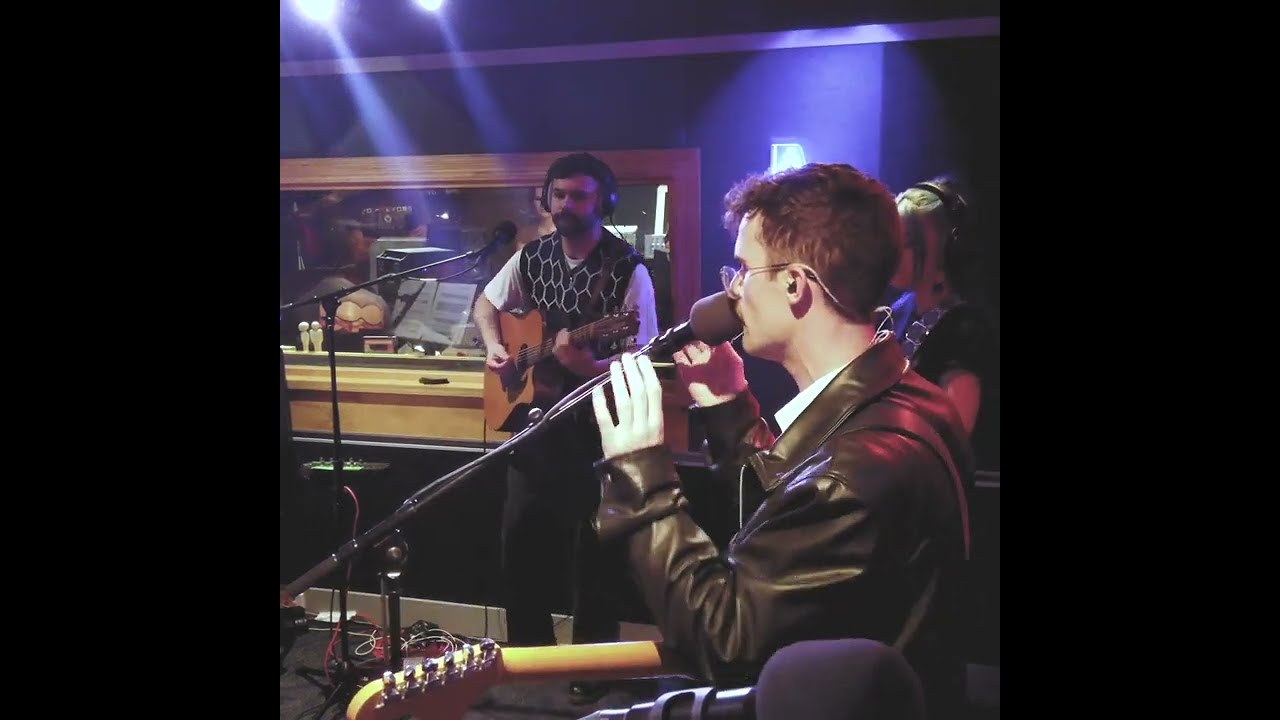 Sam Cullen (with his band) - Burning Down The House (Cover) - RNZ Live Session