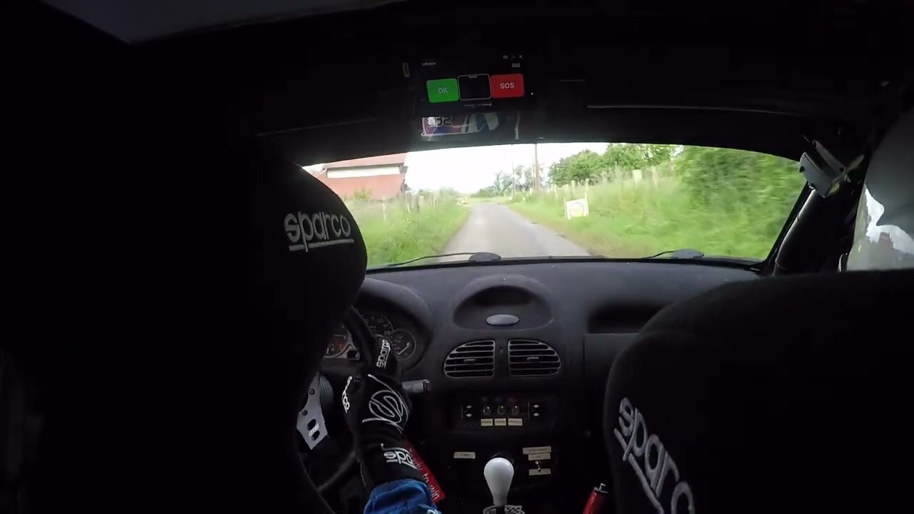 Rallye Vosges Grand - Est 2024 Es4 Corcieux GOUJON/COLLOMP 206 Xs A6K