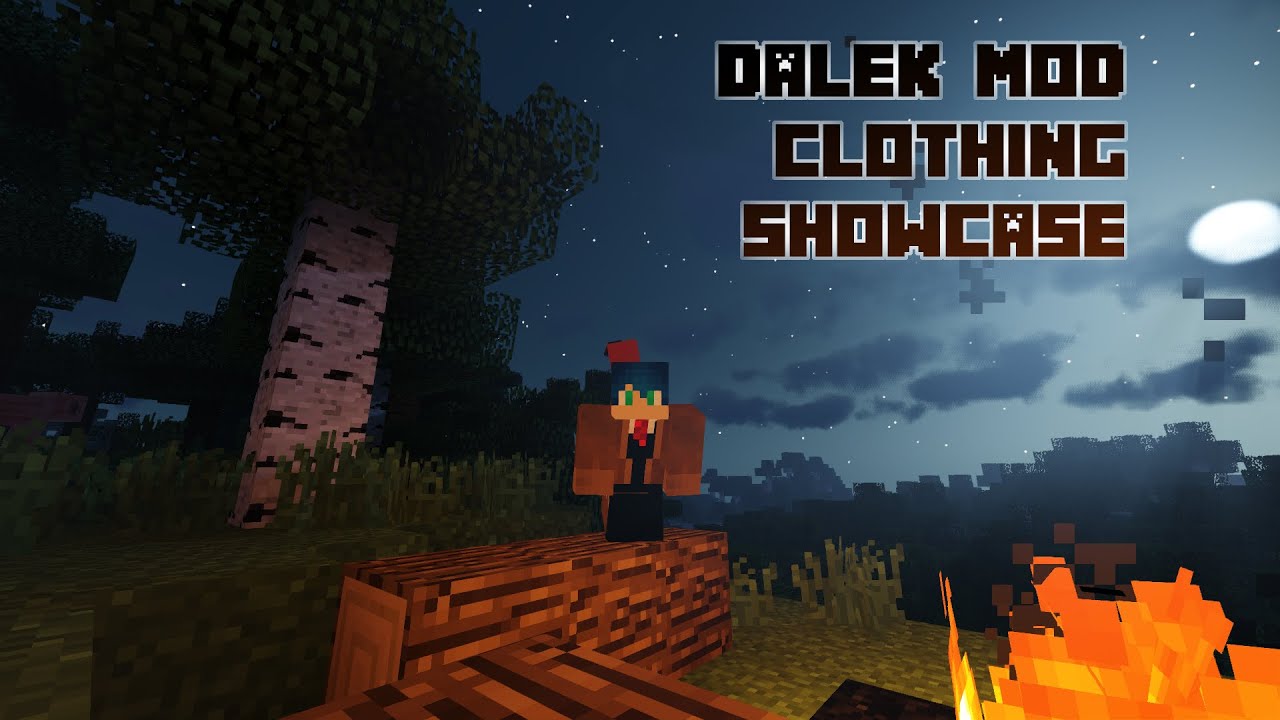 Minecraft | Dalek Mod | Clothing Showcase!