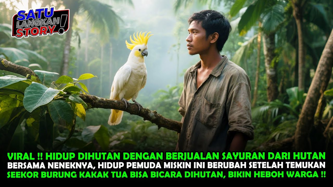 VIRAL !! TEMUKAN BURUNG KAKAK TUA BISA BICARA, HIDUP PEMUDA INI BERUBAH TOTAL!