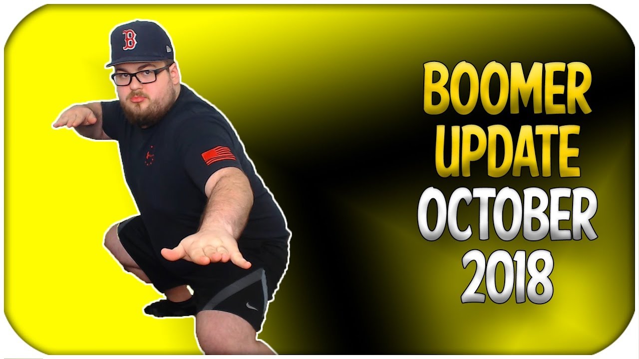 BOOMER UPDATE! IamBoomerr MERCH? (OCTOBER 2018)
