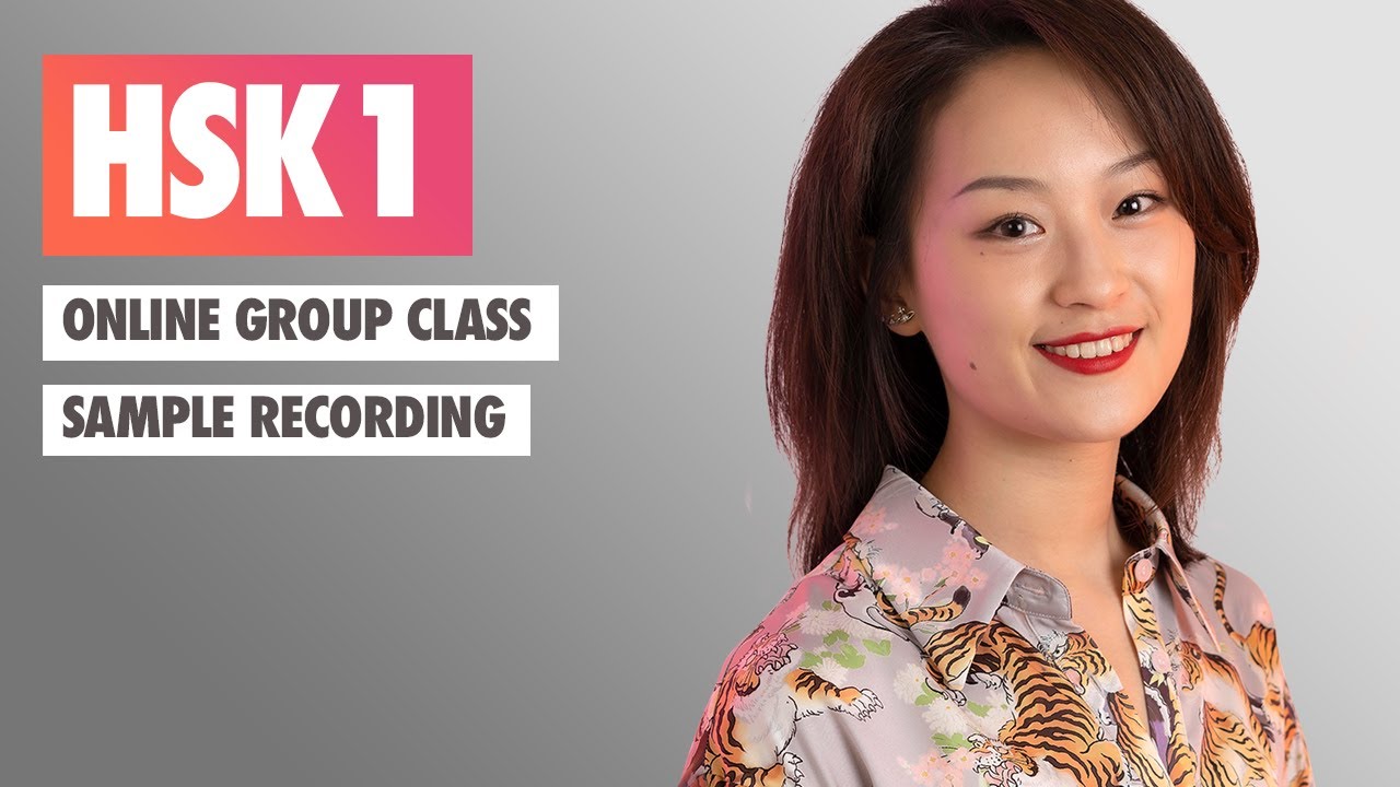 HSK1 online group class | Beginner Chinese by GoEast Mandarin