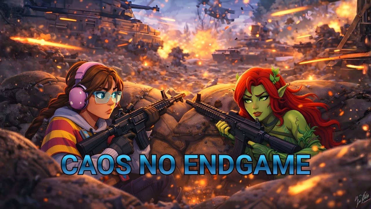 Caos no Endgame — FORTNITE DUPLAS — PC & SWITCH CROSSPLAY