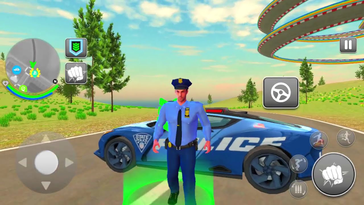 Police Car Chase Simulator 3D – Real City Cop Pursuit Gameplay (Android)
