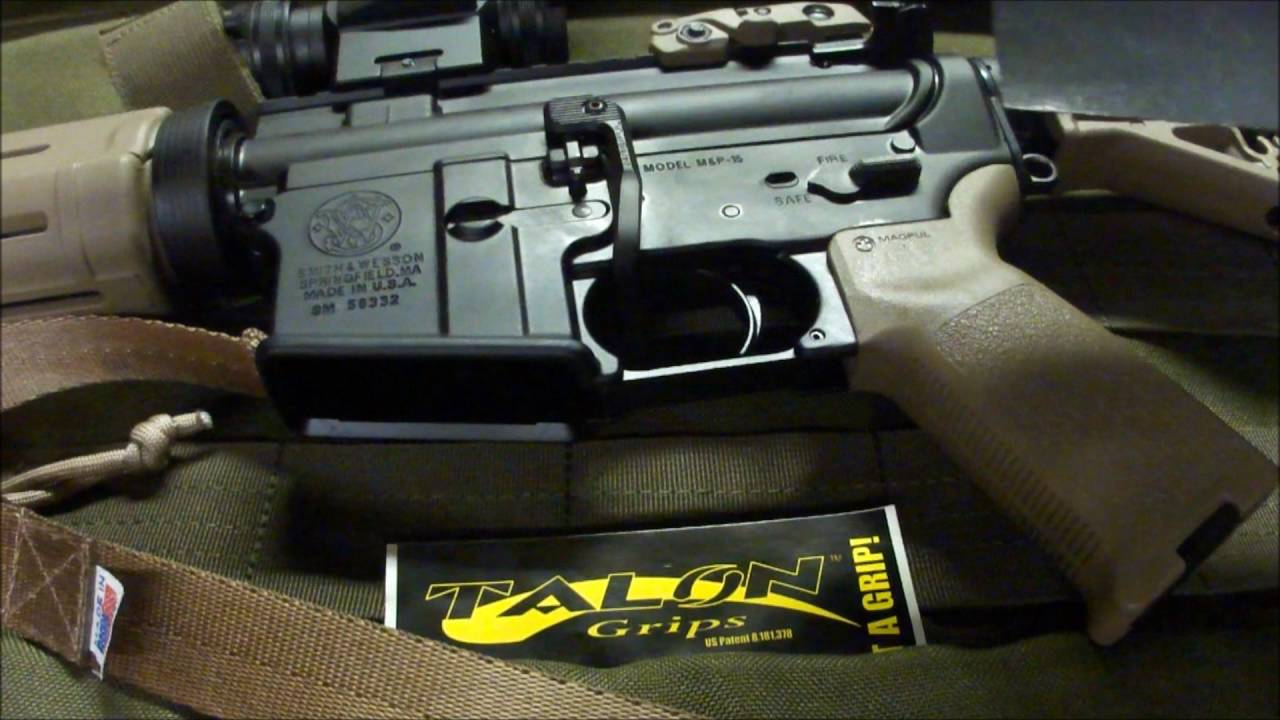 TALON GRIPS install, S&W M&P AR15