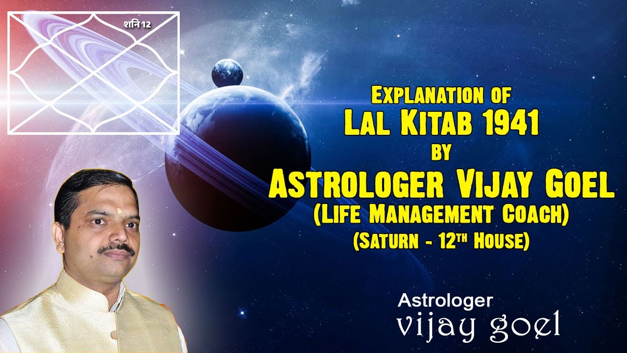 शनि खाना नंबर 12 (Saturn in Twelfth House) - Lal Kitab (लाल किताब) 1941– EP84 –Astrologer Vijay Goel