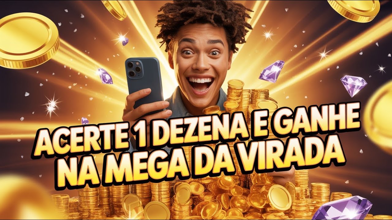 🍀Acerte apenas 1 dezena e ganhe a Sena na Mega da Virada? Veja a verdade!