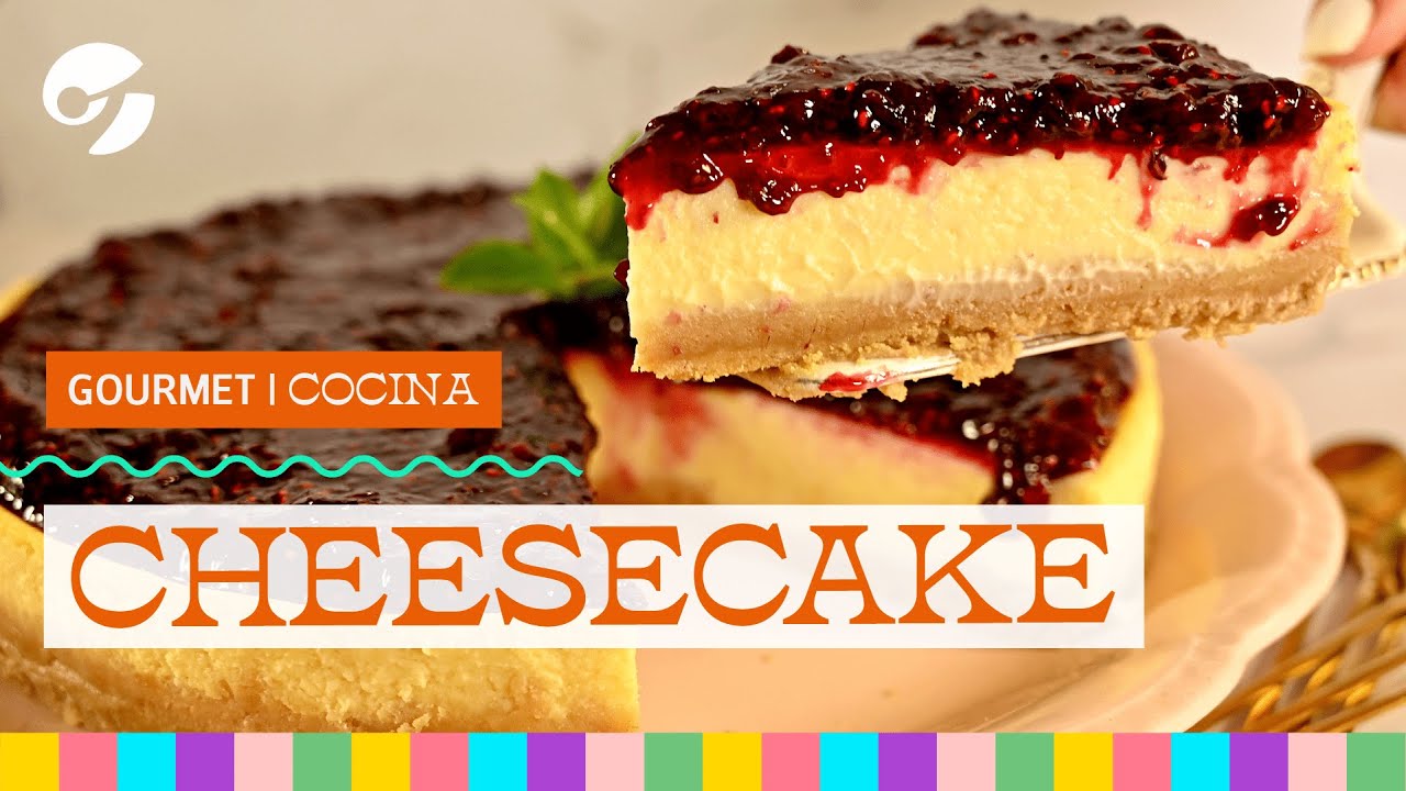 C&Oacute;MO hacer el MEJOR CHEESECAKE de FRUTOS ROJOS | Receta r&aacute;pida, f&aacute;cil y rica