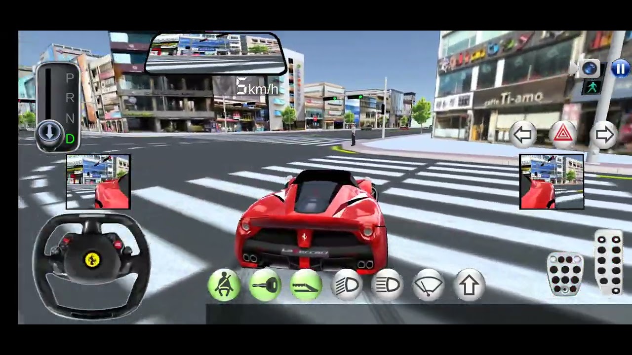 3d운전교실 구버전 오르막길 점프(17.92버전)
