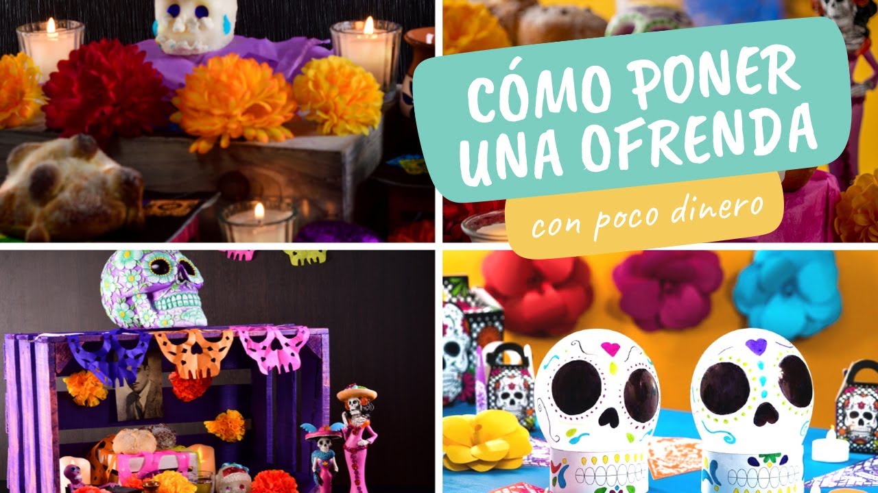 Cómo poner una ofrenda con poco dinero