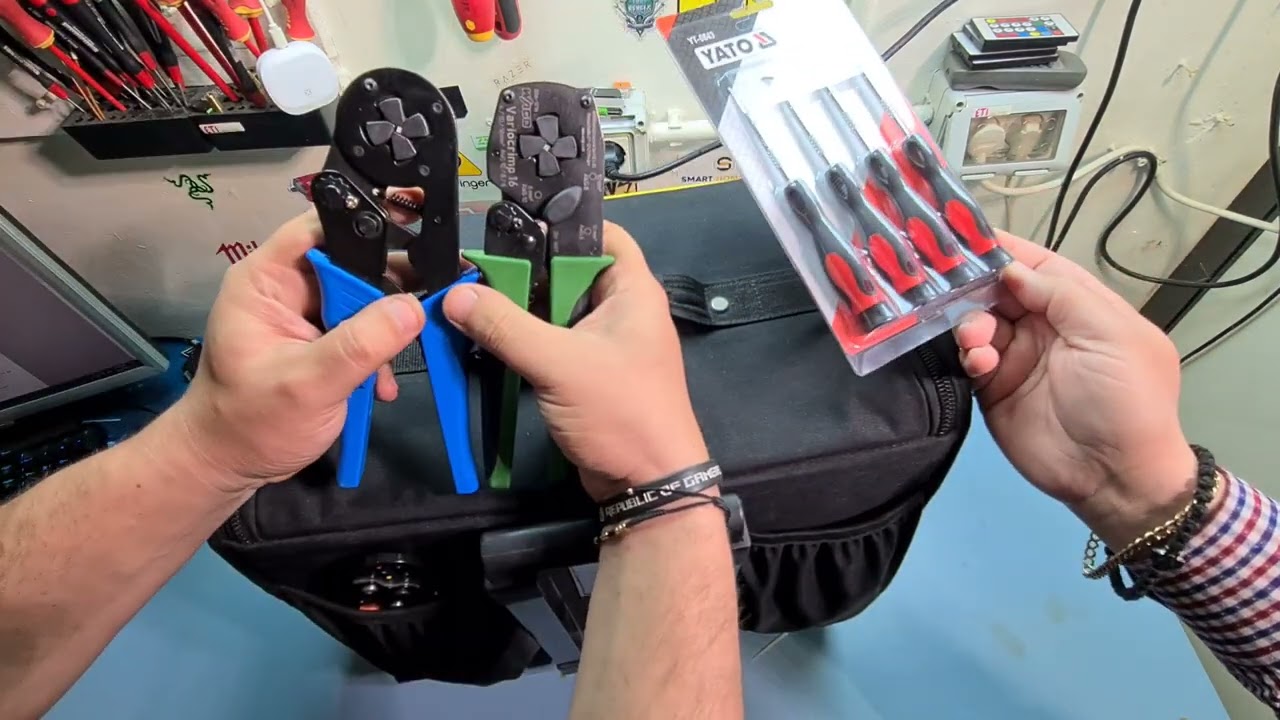 Un alt model de geanta pentru electricieni-Prezentam una din gentile colegului Catalin