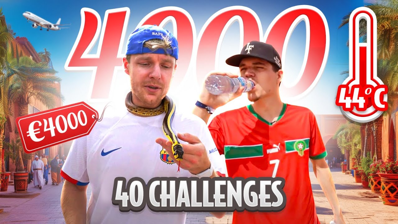 40 BIZARRE OPDRACHTEN BINNEN 24 UUR! #4000 & #4001