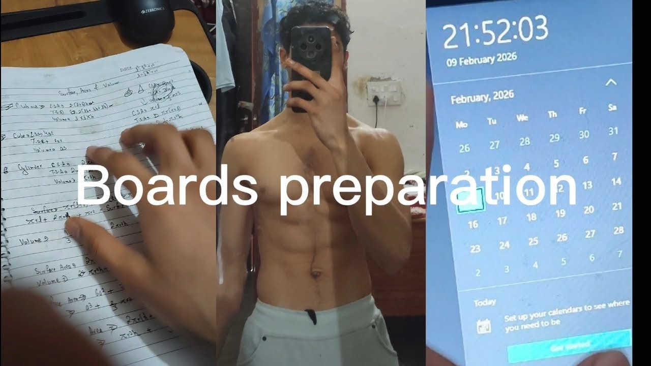 A day in my life as a 10th grader preparing for boards